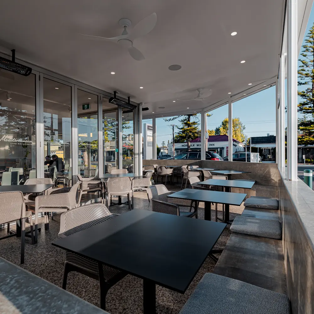 Portfolio image of The Mediterranean Cafe | Adelaide Commercial Build 7 small